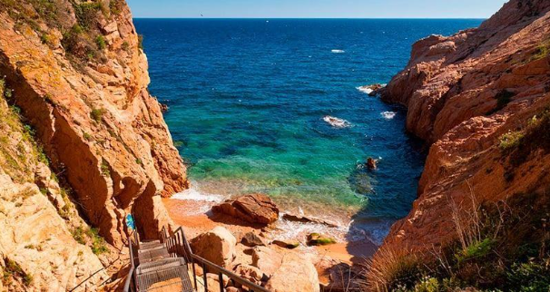 Playas y calas en Sant Feliu de Guíxols